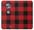 S2931 Red Buffalo Check Pattern Case For Motorola Moto X4