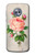 S3079 Vintage Pink Rose Case For Motorola Moto X4