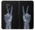 S3101 X-ray Peace Sign Fingers Case For Sony Xperia XA2