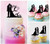 TC0004 You and Me Marry Party Wedding Birthday Acrylic Cake Topper Cupcake Toppers Decor Set 11 pcs