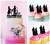 TC0008 Our Happiness Party Wedding Birthday Acrylic Cake Topper Cupcake Toppers Decor Set 11 pcs