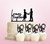 TC0014 Forever Together Party Wedding Birthday Acrylic Cake Topper Cupcake Toppers Decor Set 11 pcs