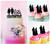 TC0050 Mr and Mrs Party Wedding Birthday Acrylic Cake Topper Cupcake Toppers Decor Set 11 pcs