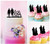 TC0050 Mr and Mrs Party Wedding Birthday Acrylic Cake Topper Cupcake Toppers Decor Set 11 pcs