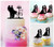TC0054 Say Yes Marry Me Party Wedding Birthday Acrylic Cake Topper Cupcake Toppers Decor Set 11 pcs
