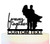 TC0062 Forever Together Party Wedding Birthday Acrylic Cake Topper Cupcake Toppers Decor Set 11 pcs