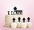 TC0093 I Love Singing Party Wedding Birthday Acrylic Cake Topper Cupcake Toppers Decor Set 11 pcs TC0093 I Love Singing Party Wedding Birthday Acrylic Cake Topper Cupcake Toppers Decor Set 11 pcs