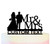 TC0100 Mr and Mrs Marry Bride and Groom Party Wedding Birthday Acrylic Cake Topper Cupcake Toppers Decor Set 11 pcs