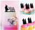 TC0110 Mr and Mrs Party Wedding Birthday Acrylic Cake Topper Cupcake Toppers Decor Set 11 pcs