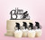 TC0140 Happy Birthday Bicycle Sport Party Wedding Birthday Acrylic Cake Topper Cupcake Toppers Decor Set 11 pcs