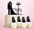 TC0162 Say Yes Marry Bride and Groom Party Wedding Birthday Acrylic Cake Topper Cupcake Toppers Decor Set 11 pcs