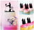 TC0172 You and Me Marry Party Wedding Birthday Acrylic Cake Topper Cupcake Toppers Decor Set 11 pcs