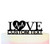 TC0216 Love Heart Party Wedding Birthday Acrylic Cake Topper Cupcake Toppers Decor Set 11 pcs