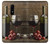 S1316 Grapes Bottle and Glass of Red Wine Case For OnePlus 6