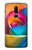 S1671 Rainbow Colorful Rose Case For OnePlus 6