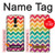 S2362 Rainbow Colorful Shavron Zig Zag Pattern Case For OnePlus 6