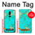 S2377 Turquoise Gemstone Texture Graphic Printed Case For OnePlus 6