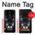 S2823 Black Wolf Blue Eyes Face Case For OnePlus 6
