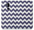 S2345 Navy Blue Shavron Zig Zag Pattern Case For LG G7 ThinQ