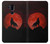 S2955 Wolf Howling Red Moon Case For LG G7 ThinQ