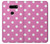 S2358 Pink Polka Dots Case For LG V30, LG V30 Plus, LG V30S ThinQ, LG V35, LG V35 ThinQ