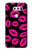 S2933 Pink Lips Kisses on Black Case For LG V30, LG V30 Plus, LG V30S ThinQ, LG V35, LG V35 ThinQ