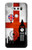 S2979 England Football Soccer Euro 2016 Case For LG V30, LG V30 Plus, LG V30S ThinQ, LG V35, LG V35 ThinQ