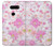 S3036 Pink Sweet Flower Flora Case For LG V30, LG V30 Plus, LG V30S ThinQ, LG V35, LG V35 ThinQ