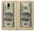 S0702 Money Dollars Case For Samsung Galaxy J3 (2018), J3 Star, J3 V 3rd Gen, J3 Orbit, J3 Achieve, Express Prime 3, Amp Prime 3