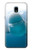 S1801 Beluga Whale Smile Whale Case For Samsung Galaxy J3 (2018), J3 Star, J3 V 3rd Gen, J3 Orbit, J3 Achieve, Express Prime 3, Amp Prime 3