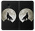 S1981 Wolf Howling at The Moon Case For Samsung Galaxy J3 (2018), J3 Star, J3 V 3rd Gen, J3 Orbit, J3 Achieve, Express Prime 3, Amp Prime 3