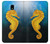 S2444 Seahorse Underwater World Case For Samsung Galaxy J3 (2018), J3 Star, J3 V 3rd Gen, J3 Orbit, J3 Achieve, Express Prime 3, Amp Prime 3