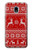 S2835 Christmas Reindeer Knitted Pattern Case For Samsung Galaxy J3 (2018), J3 Star, J3 V 3rd Gen, J3 Orbit, J3 Achieve, Express Prime 3, Amp Prime 3