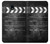 S2919 Vintage Director Clapboard Case For Samsung Galaxy J3 (2018), J3 Star, J3 V 3rd Gen, J3 Orbit, J3 Achieve, Express Prime 3, Amp Prime 3