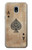 S2928 Vintage Spades Ace Card Case For Samsung Galaxy J3 (2018), J3 Star, J3 V 3rd Gen, J3 Orbit, J3 Achieve, Express Prime 3, Amp Prime 3