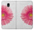S3044 Vintage Pink Gerbera Daisy Case For Samsung Galaxy J3 (2018), J3 Star, J3 V 3rd Gen, J3 Orbit, J3 Achieve, Express Prime 3, Amp Prime 3