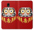 S3045 Japan Good Luck Daruma Doll Case For Samsung Galaxy J3 (2018), J3 Star, J3 V 3rd Gen, J3 Orbit, J3 Achieve, Express Prime 3, Amp Prime 3