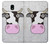 S3257 Cow Cartoon Case For Samsung Galaxy J3 (2018), J3 Star, J3 V 3rd Gen, J3 Orbit, J3 Achieve, Express Prime 3, Amp Prime 3