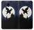 S3323 Flying Elephant Full Moon Night Case For Samsung Galaxy J3 (2018), J3 Star, J3 V 3rd Gen, J3 Orbit, J3 Achieve, Express Prime 3, Amp Prime 3
