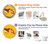 S1093 Rooster and Cat Joke Case For Samsung Galaxy J7 (2018), J7 Aero, J7 Top, J7 Aura, J7 Crown, J7 Refine, J7 Eon, J7 V 2nd Gen, J7 Star