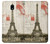 S2108 Eiffel Tower Paris Postcard Case For Samsung Galaxy J7 (2018), J7 Aero, J7 Top, J7 Aura, J7 Crown, J7 Refine, J7 Eon, J7 V 2nd Gen, J7 Star