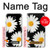S2477 Daisy flower Case For Samsung Galaxy J7 (2018), J7 Aero, J7 Top, J7 Aura, J7 Crown, J7 Refine, J7 Eon, J7 V 2nd Gen, J7 Star