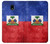 S3022 Haiti Flag Case For Samsung Galaxy J7 (2018), J7 Aero, J7 Top, J7 Aura, J7 Crown, J7 Refine, J7 Eon, J7 V 2nd Gen, J7 Star