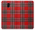 S2374 Tartan Red Pattern Case For Samsung Galaxy J6 (2018)