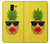 S2443 Funny Pineapple Sunglasses Kiss Case For Samsung Galaxy J6 (2018)