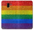 S2683 Rainbow LGBT Pride Flag Case For Samsung Galaxy J6 (2018)