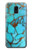 S2685 Aqua Turquoise Gemstone Graphic Printed Case For Samsung Galaxy J6 (2018)
