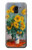 S2937 Claude Monet Bouquet of Sunflowers Case For Samsung Galaxy J6 (2018)
