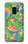 S3273 Flower Line Art Pattern Case For Samsung Galaxy S9