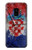 S3313 Croatia Flag Vintage Football Graphic Case For Samsung Galaxy S9